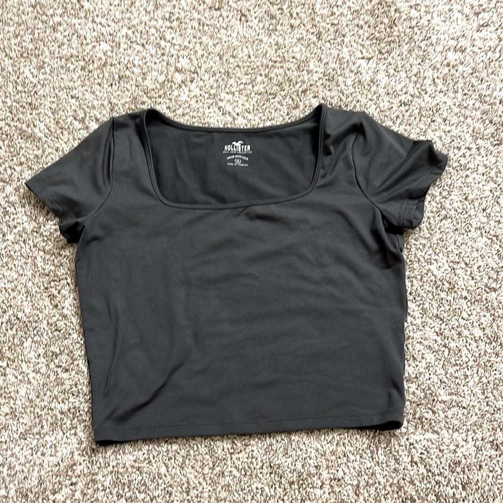 Hollister Square neck baby tee